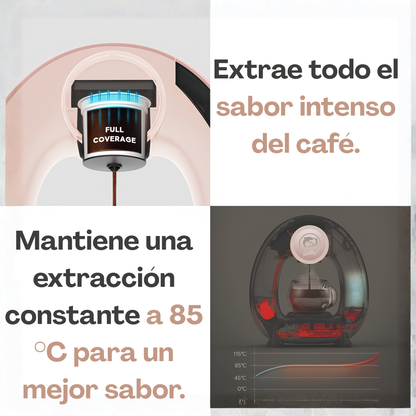 Máquina café 3 en 1 (Sobre, grano y té)