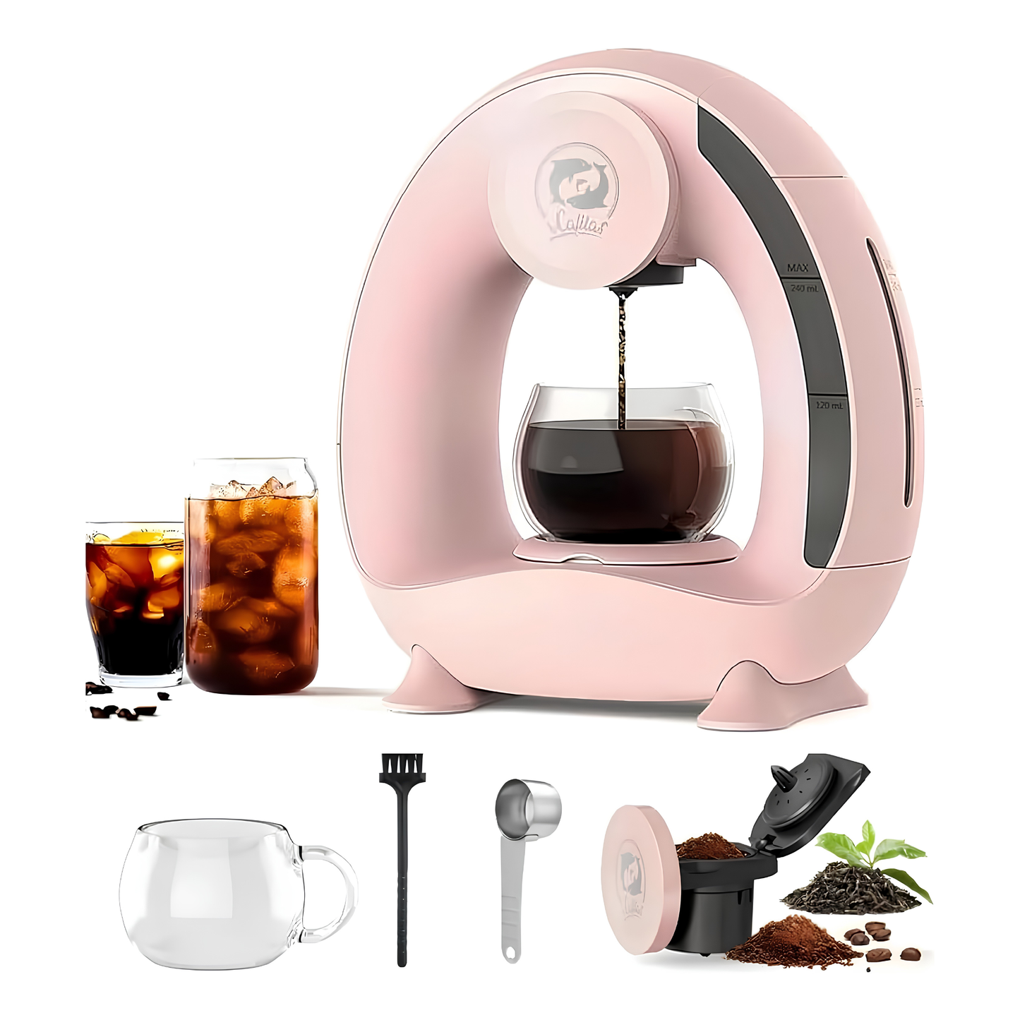 Máquina café 3 en 1 (Sobre, grano y té)
